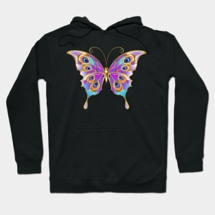 Jewelry Butterfly Peacock Hoodie